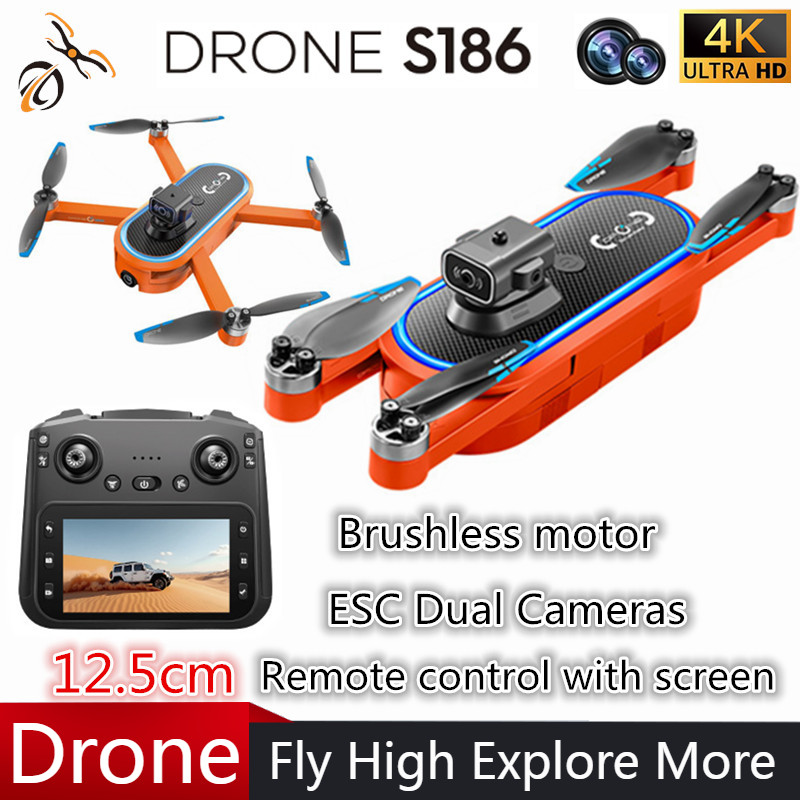 Photography Drone - 2025 S186 Drone profesional 4K HD