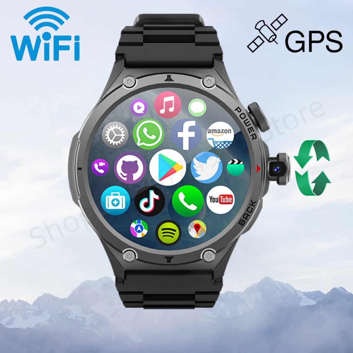Intervalometer Timer - Reloj inteligente H12 4G LTE con