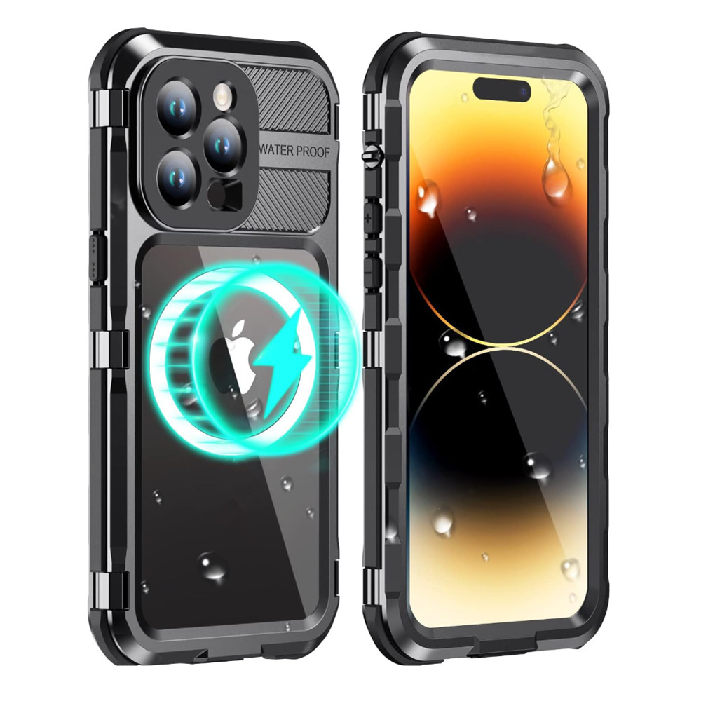 Photography With Iphone 15 - Funda de teléfono impermeable de Metal