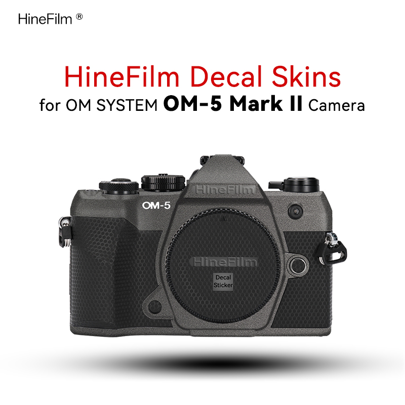 Photography Icon - Hinefilm-calcomanía para cámara Olympus OM5II, pieles