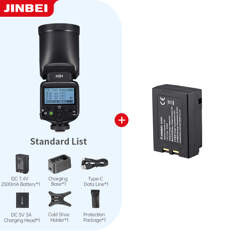 JINBEI HD-1 Flash de Cabeza Re - Photography Lighting reseña y precio