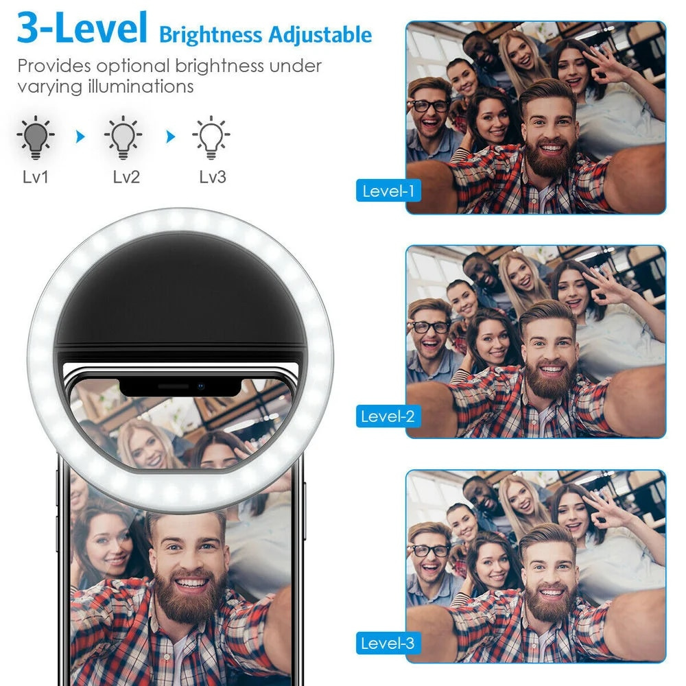 Luz LED de relleno para selfie - Photography Lighting reseña y precio
