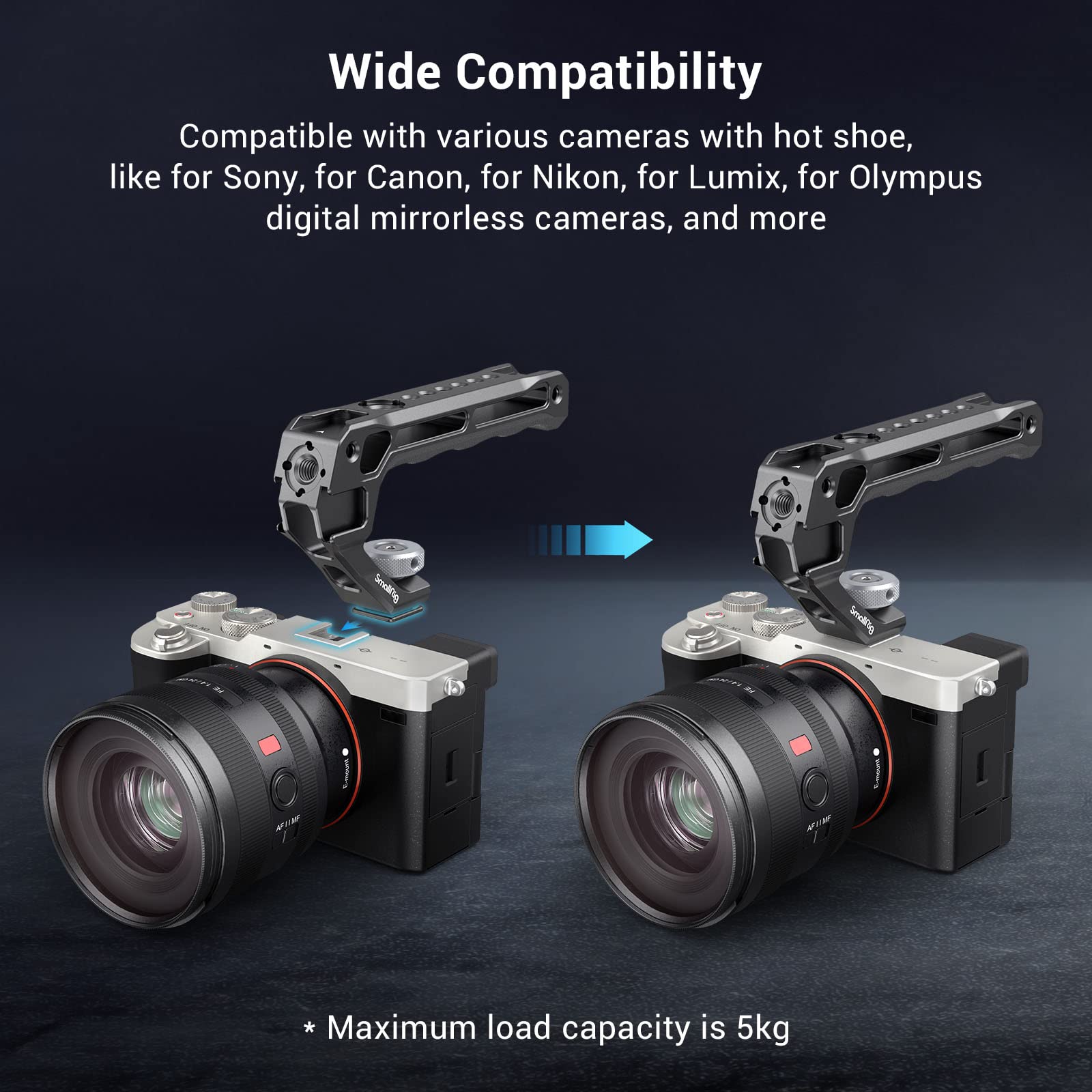 SmallRig NATO Top Handle Lite  - Camera Cage Rig reseña y precio