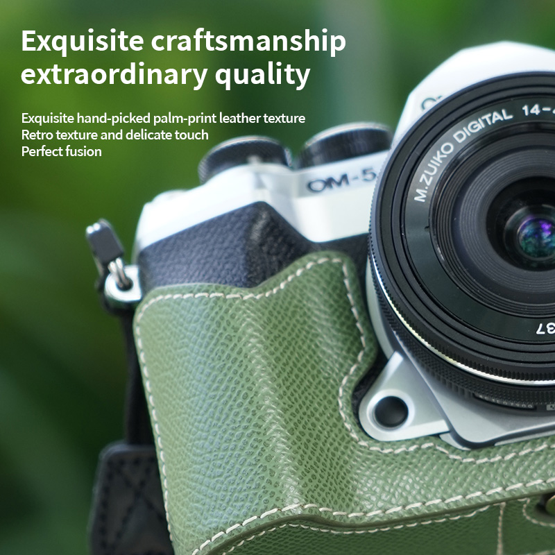 Estuche de cuero para cámara c - Photography Icon reseña y precio
