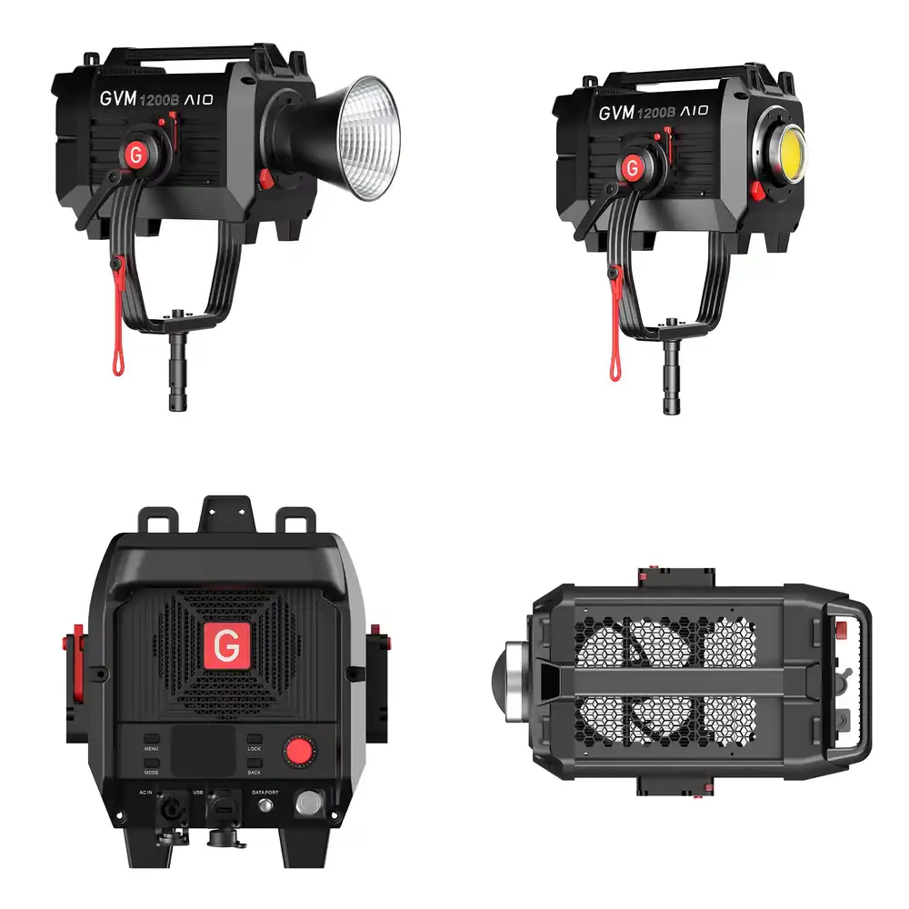 GVM SD1200B AIO 1200W, Luz LED - Photography Lighting reseña y precio