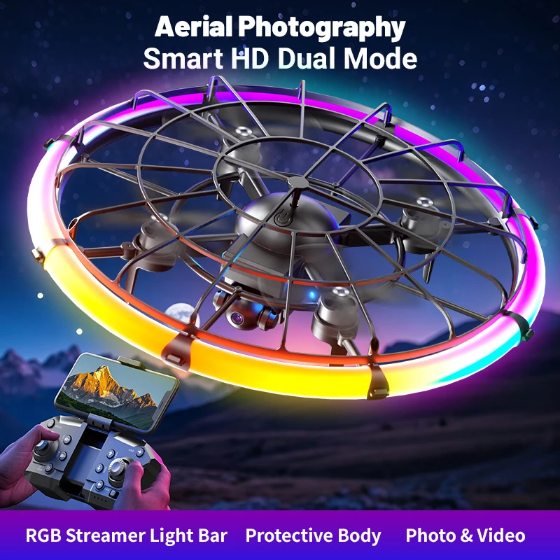 Dron RC JJRC H145 UFO con Lent - Photography Drone reseña y precio