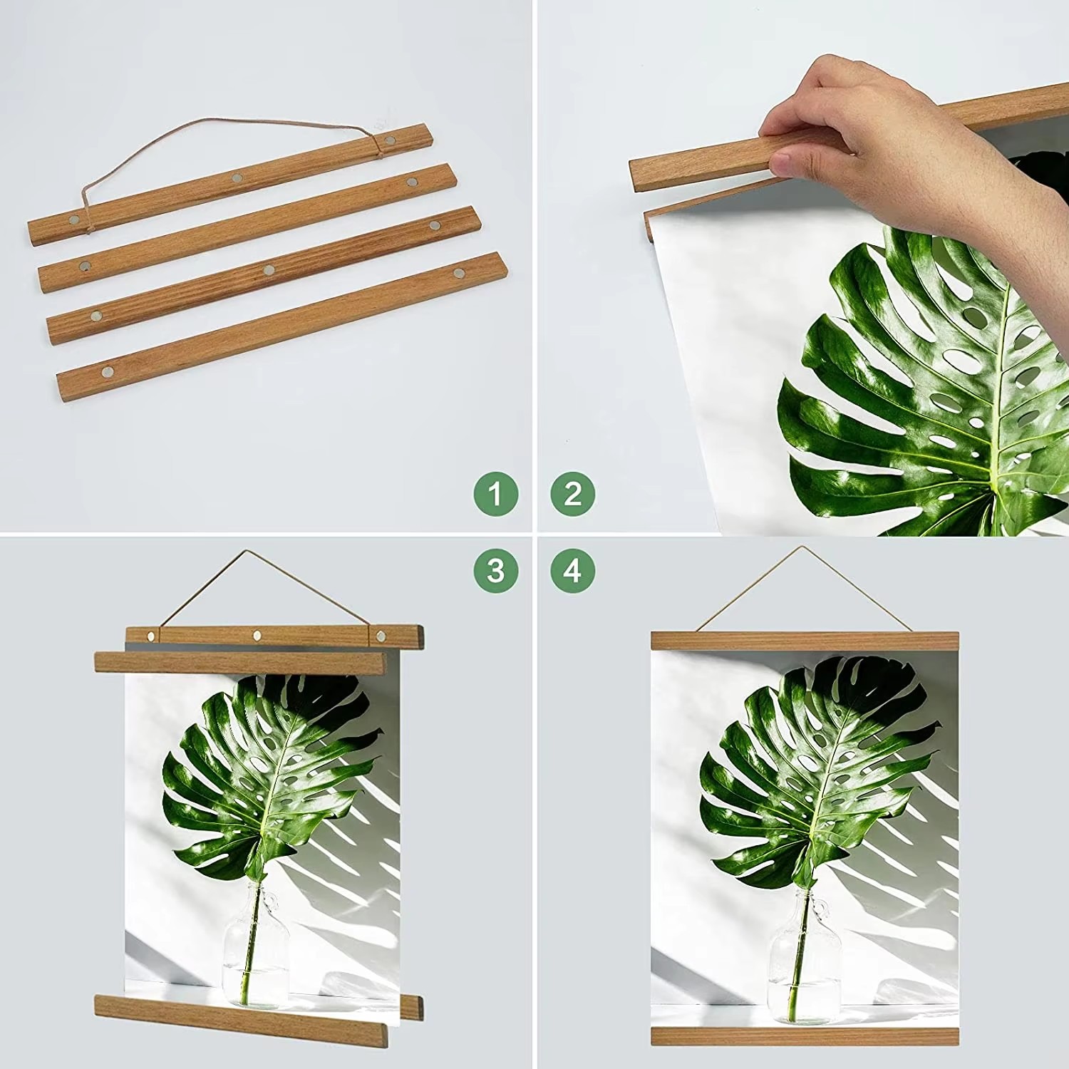 Póster magnético de madera de  - Photography Definition reseña y precio